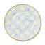 Sky Check Salad/Dessert Plate