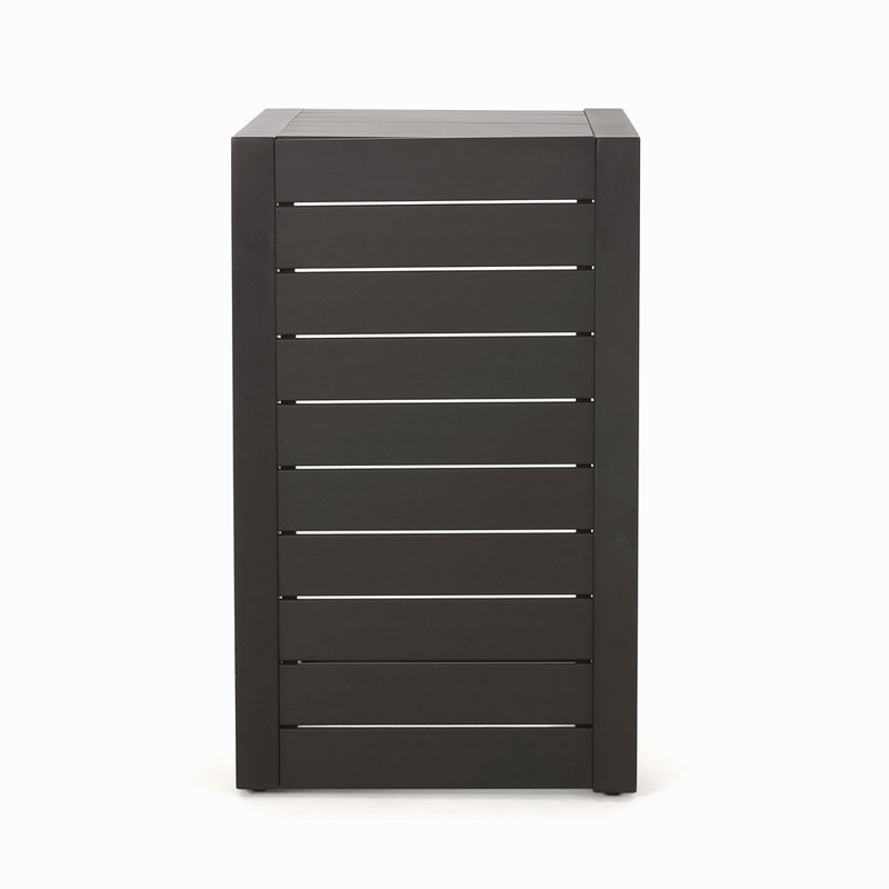 Table en forme de C, Noir