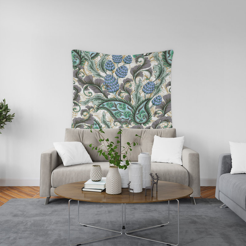 Tapisserie murale, H 88 po x l 104 po