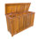 Boîte de rangement en bois massif Debraoh