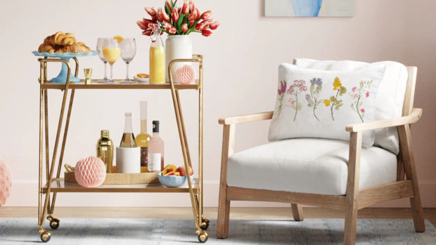Build your bar cart. 