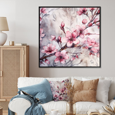 Romanson " Pink Blooming Cherry Blossom I "
