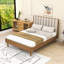 Wood Bed Frame with Headboard-601585075