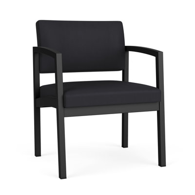 Chaise d'invité en acier Lenox