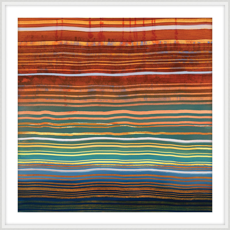 A Linear Arrangement 5 Print by Art House Studios, 26" H x 26" W x 2" D