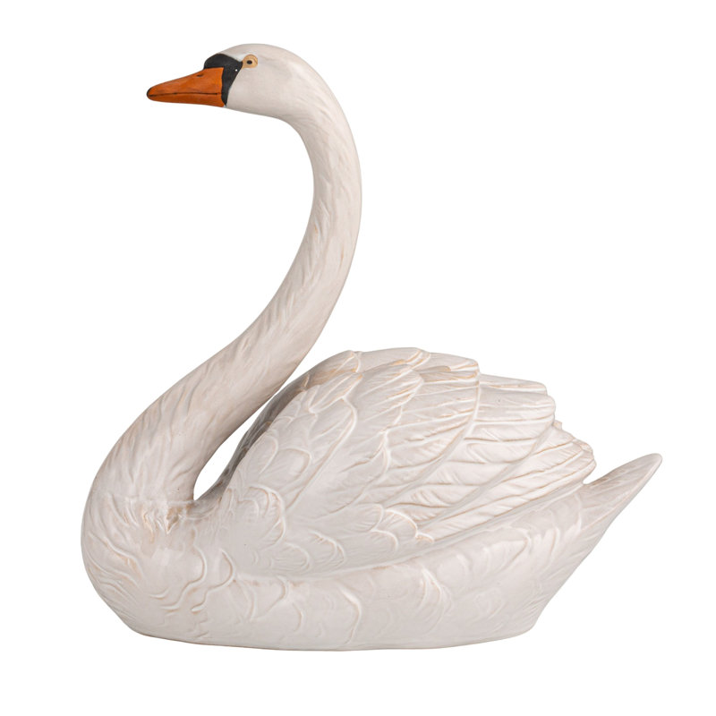 Pot à fleurs en grès Swan, Full