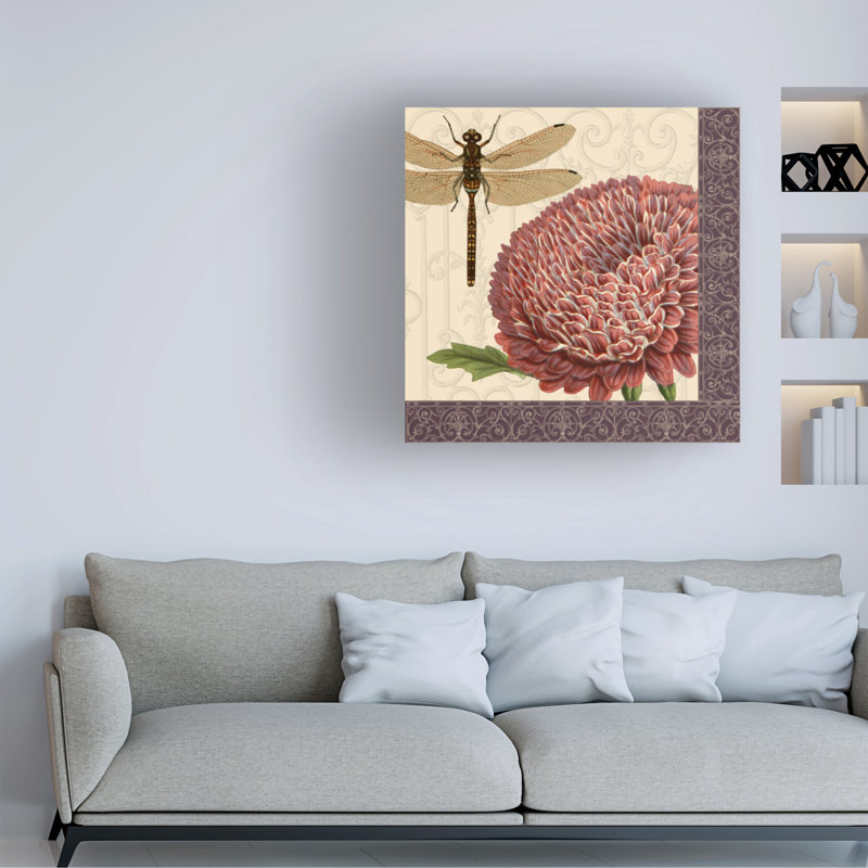 Art mural sur toile tendue «Autumn Joy - Square 2» de Gail Fraser pour décoration de salon, de chambre à coucher ou de bureau - 24 x 24