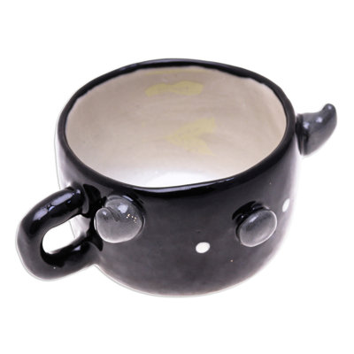 Lark Manor™ Handmade Buffalo Demitasse Ceramic Espresso Cup