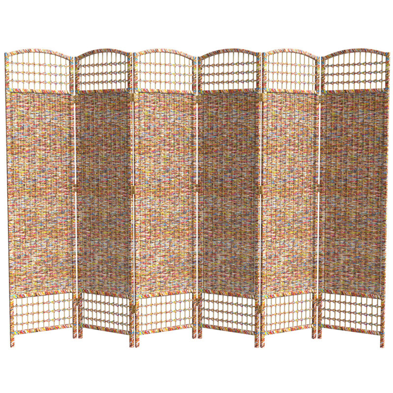 Diago Recycled Newspaper Folding Room Divider, 6