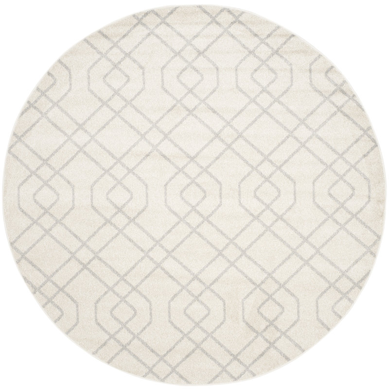 Thornbury Performance Geometric Rug, Round 7'