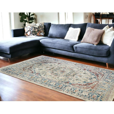 Tapis rectangulaire Klementyna