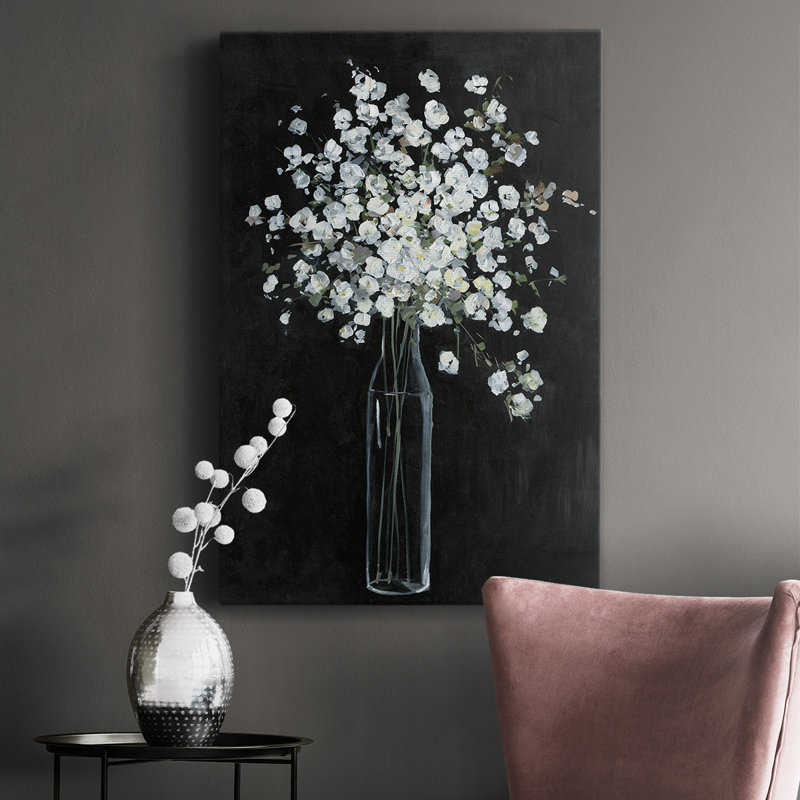 Filled With Spring " Filled With Spring " Painting Print, Wrapped Canvas, 48" H x 32" W x 1" D
