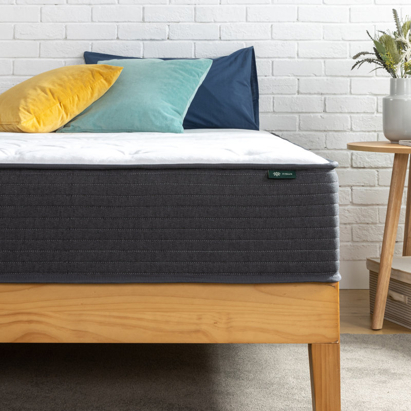 Matelas hybride moyen 10 po Zinus, Simple