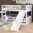 Low-Height Twin-Over-Twin Kids Bunk Beds-670662404