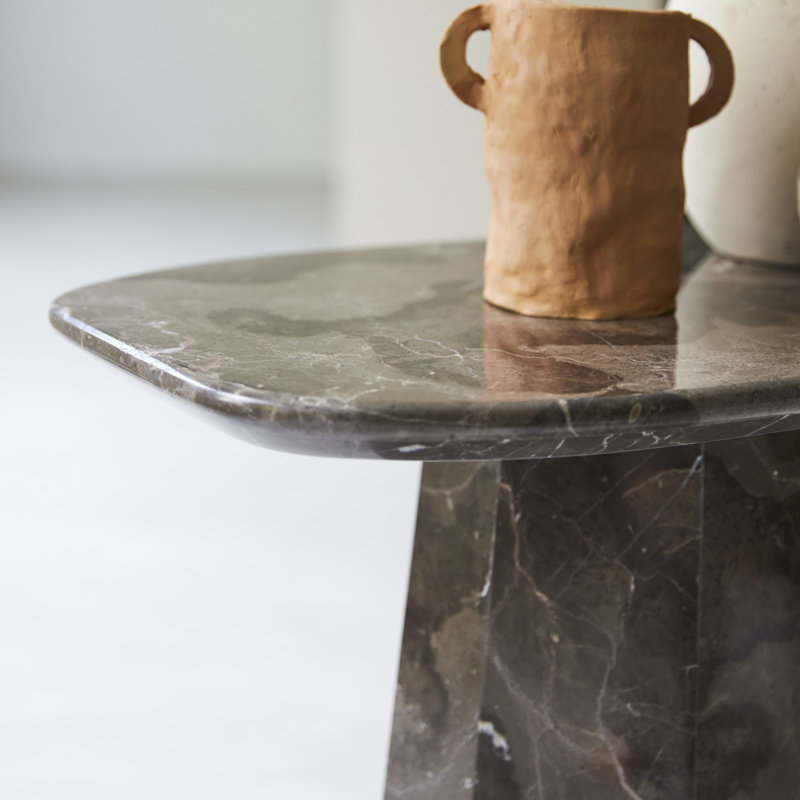 Keesog Marble Top Single Coffee Table