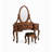 Classic All Solid Black Walnut Bedroom Makeup Table Sturdy Mortise And Tenon Structure