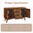 47" X 16" Mid Century Modern Sideboard Buffet Cabinet With Storage for Kitchen Dining Living Room, Accent Console Table