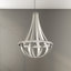 Crystal Empire LED 12 Light 20.5in x 27in Chandelier in White Pass with Clear Radiance Crystals