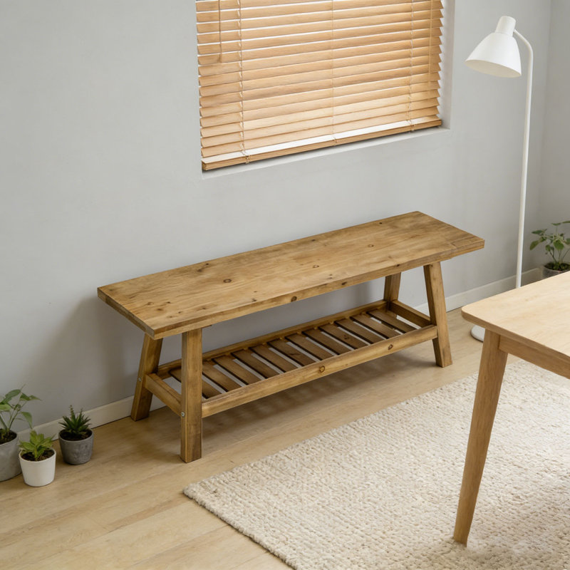 Banc en bois 43 po
