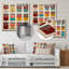 Pop Art Soup Collage I - Art mural en métal lait-724799449