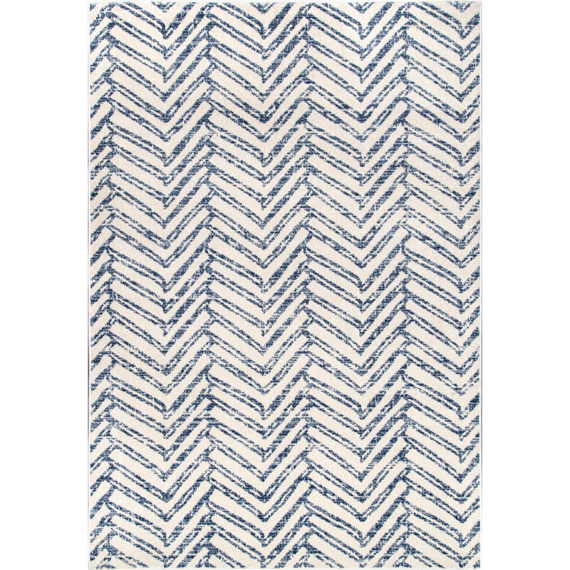 Geometric Area Rug, Rectangle 61 x 91cm