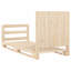 Talmadge Solid Wood Bed