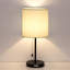 Lampe de table noire 16,3 po Federigo-1989611017