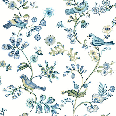 Rouleau de papier peint L 33 pi x l 20,5 po Datto Bird Trail