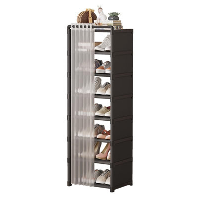 14 Pair Stackable Shoe Rack