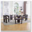 Fauteuil de cuisine en velours rembourré-1533020267