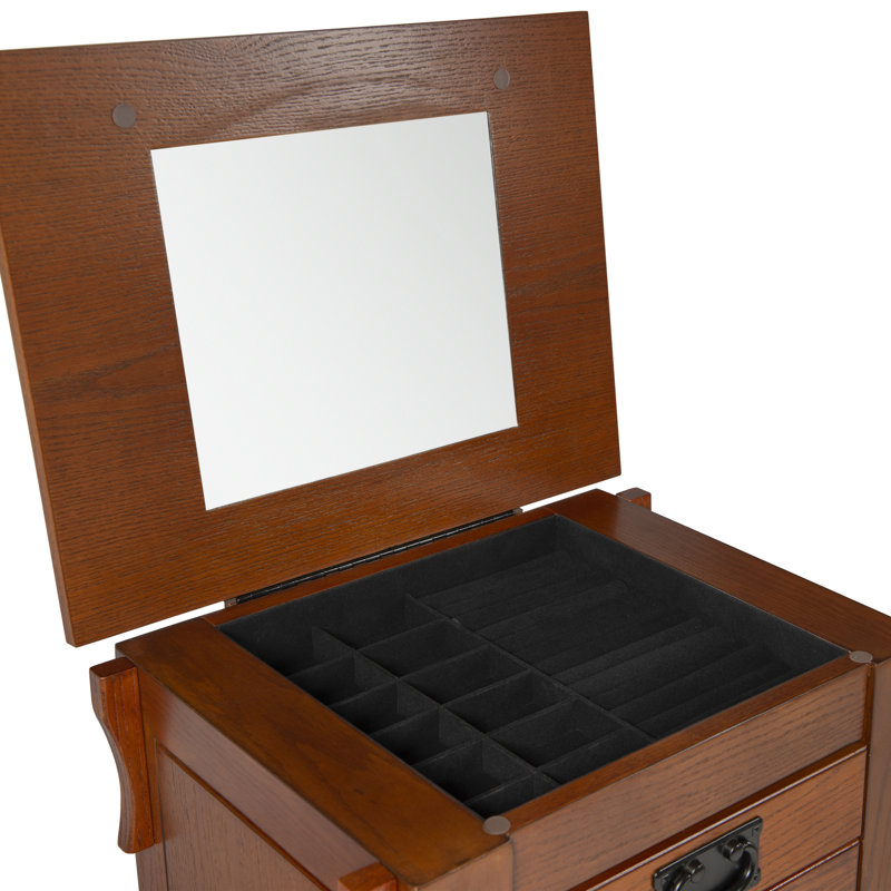 Armoire à bijoux avec miroir Begley