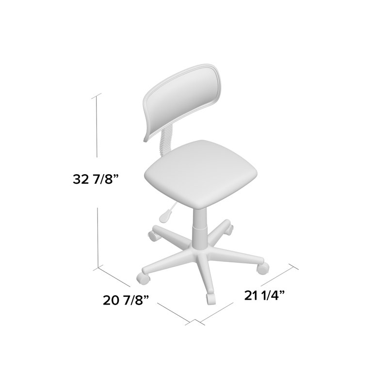 Chaise de travail Amick, Pink