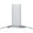 Zephyr Brisas 36 In. 600 CFM Curved Glass Wall Mount Range Hood With LED Lights In Stainless Steel