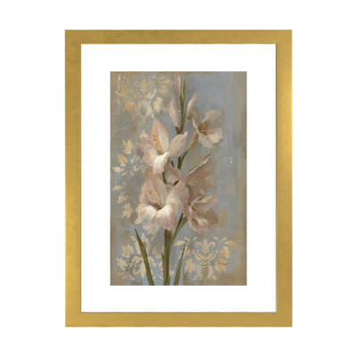 «Gladiola on Soft» par Silvia Vassileva - reproduction d'art