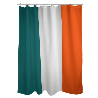 Striped Shower Curtain with Liner Included