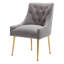 Chaise rembourrée en velours Sandstrom-1580223604