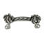 Tropical Double palm tree 3 inches center to center pull in Chalice