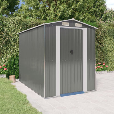 Remise de rangement traditionnelle en acier l 6,3 pi x P 8,99 pi
