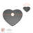 Argon Tableware - Heart Slate Placemats & Coasters