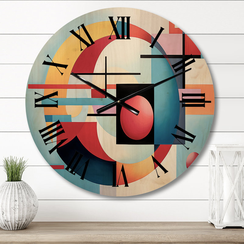 Horloge murale Rosecrans, Moyenne