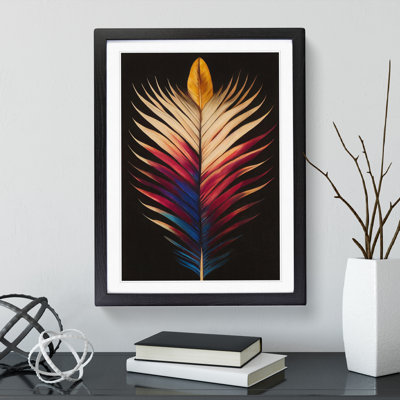Sublime Feather - Single Picture Frame Painting