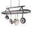 Handcrafted French Oval Ceiling Pot Rack-9833846-9833850