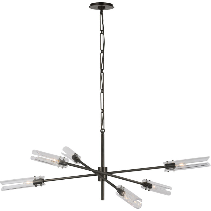 Aerin Casoria XL Radial Chandelier, Bronze