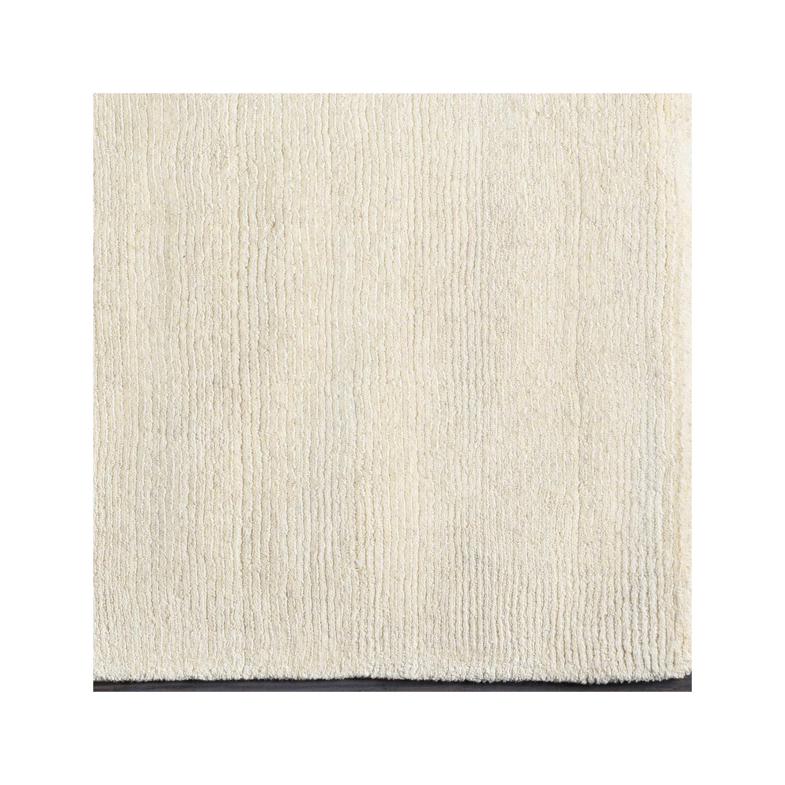 Crowe Wool Light Beige Performance  Area Rug, Square 9'9"