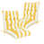 Yellow/White Striped
