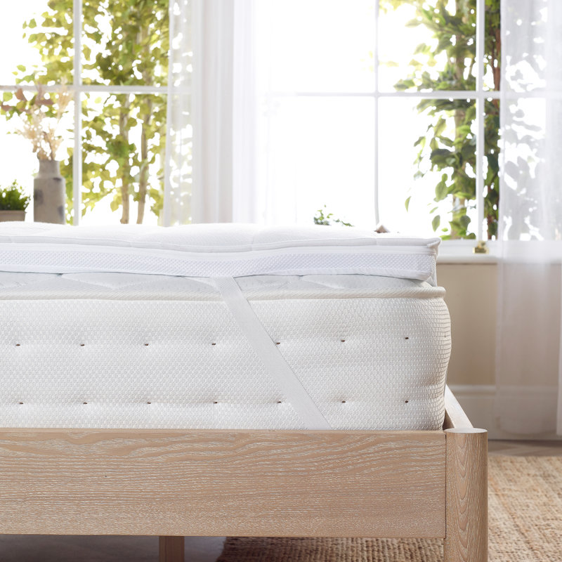 Airstream Memory Cool Mattress Topper 4cm Thick Cooling Machine Washable, Kingsize (5')