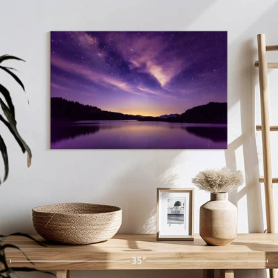 " Purple Night Sky "