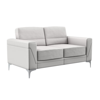 Nexa Light Grey Loveseat