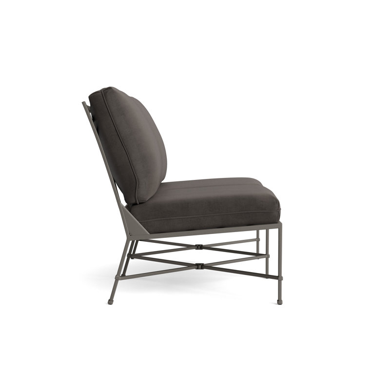 Venetian Outdoor 2 - Seat Loveseat, Fusion Charcoal, Mica