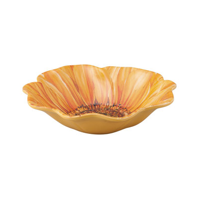 Sunflower, 8" Melamine Bowl S6